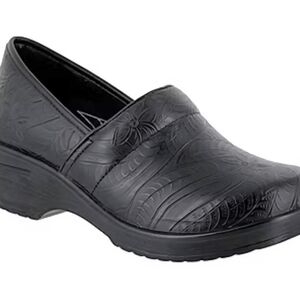 EASY WORKS Easy Street LYNDEE Womens 8.5 W Wide Nursing Shoes Work Comfort Clogs